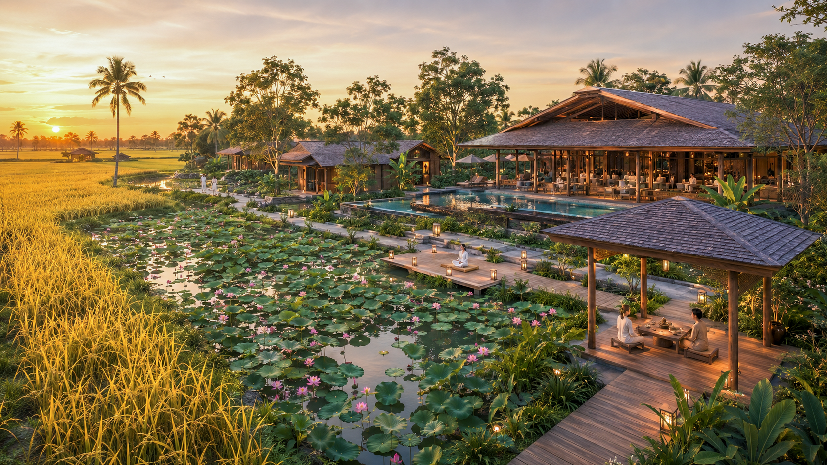 Bờ Sen Spa & Thiền