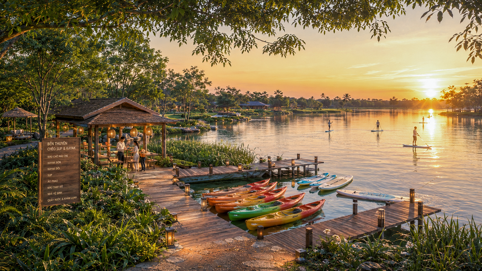 Bến Thuyền & Thể Thao Mặt Nước